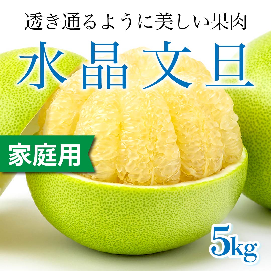 ○高知県土佐市産　水晶文旦　約5kg  味保証　送料無料