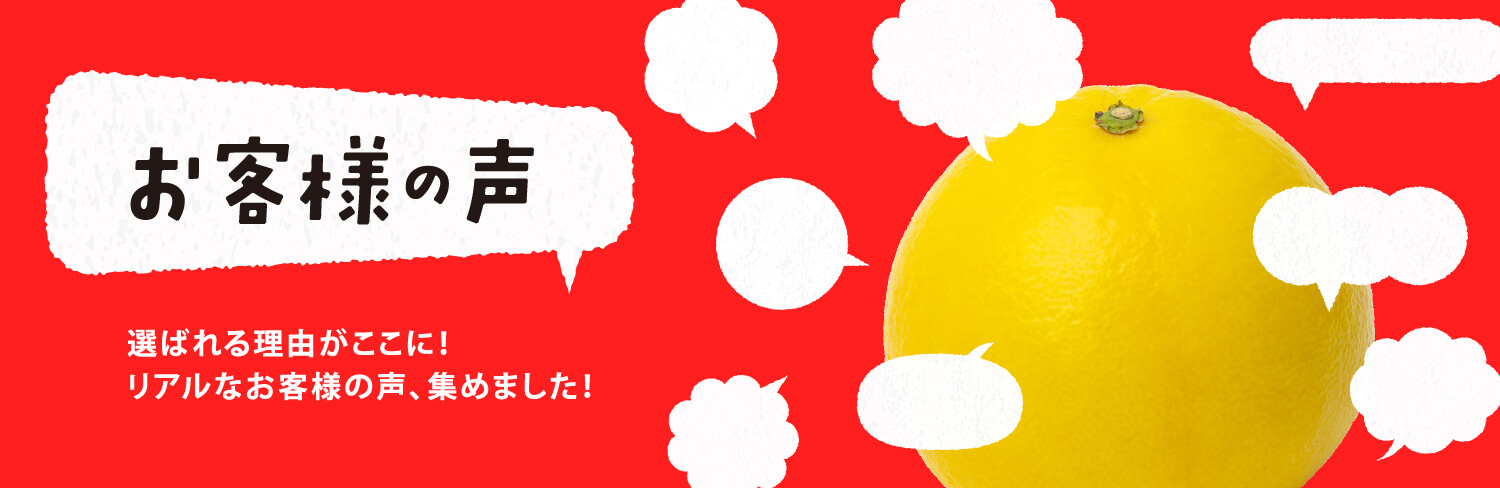 お客様の声